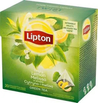 Zielona herbata Lipton Lemon Melissa 20 torebek (8718114888941)