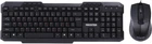 Комплект (Клавіатура + мишка) Maxxter KMS-CM-02-UA USB Black