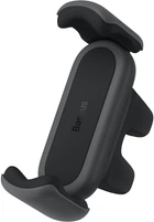 Автодержатель для телефона Baseus Steel Cannon 2 Air Outlet Version Black (SUGP000001)