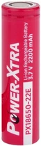 Аккумулятор Power-Xtra 18650 Li-Ion 2200 мА·ч 3.7 В Red (YT29749)