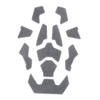 Панелі Velcro липучки для шолома (11 шт), Grey (15054) - зображення 1