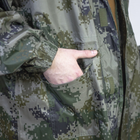 Дождевик Плащ Камуфлированный Тактический Крепкий Ткань-пропитка Minshen размер 4XL - изображение 7