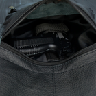 Тактическая кожаная сумка с кобурой Черная - изображение 8