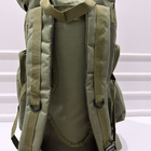 Рюкзак тактический штурмовой 80 л Олива - изображение 3