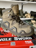 Тактические ботинки Single Sword Хаки, водонепроницаемая обувь для военных. 42 - изображение 5
