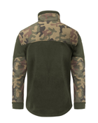 Куртка флисовая мужская Polish Infantry Jacket - Fleece Helikon-Tex Olive Green/PL Woodland S Тактическая - изображение 3