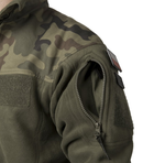 Куртка флисовая мужская Polish Infantry Jacket - Fleece Helikon-Tex Olive Green/PL Woodland M Тактическая - изображение 4