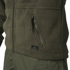 Куртка флисовая мужская Polish Infantry Jacket - Fleece Helikon-Tex Olive Green/PL Woodland M Тактическая - изображение 9
