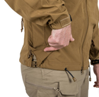 Куртка ветрозащитная Cougar QSA + HID Jacket Helikon-Tex Coyote M Тактическая мужская - изображение 8