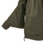Куртка толстовка флисовая Cumulus Jacket - Heavy Fleece Helikon-Tex Taiga Green XXXL Тактическая мужская - изображение 8
