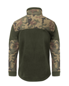 Куртка флисовая мужская Polish Infantry Jacket - Fleece Helikon-Tex Olive Green/PL Woodland XXL Тактическая - изображение 3