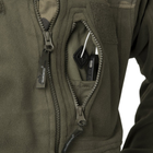 Куртка чоловіча флісова Polish Infantry Jacket - Fleece Helikon-Tex Olive Green/PL Woodland L Тактична - зображення 10