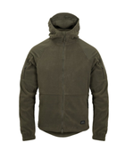 Куртка толстовка флисовая Cumulus Jacket - Heavy Fleece Helikon-Tex Taiga Green S Тактическая мужская - изображение 2