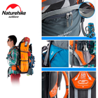 Рюкзак туристичний Naturehike NH70B070-B 70+5 л Orange (6927595709016) - зображення 3
