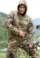 Тактическая куртка HAN WILD М 65 мультикам армейская ветрозащитная водонепроницаемая р.L - изображение 5