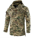 Тактическая куртка HAN WILD М 65 мультикам армейская ветрозащитная водонепроницаемая р. 3XL - изображение 1
