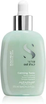Лосьйон для заспокоєння шкіри голови Alfaparf Semi Di Lino Scalp Relief Calming Tonic 125 мл, заспокійливий тонік для зменшення подразнення та свербежу шкіри голови