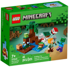 Конструктор LEGO Minecraft Пригоди на болоті 65 деталей (21240)