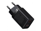 МЗП Baseus Super Si Pro Quick Charger C + U 30W EU Black