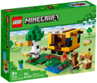Zestaw klocków LEGO Minecraft Pszczeli ul 254 elementy (21241) - obraz 1