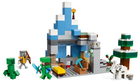 Zestaw klocków LEGO Minecraft Ośnieżone szczyty 304 elementy (21243) - obraz 3