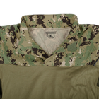 Тактическая рубашка Emerson Assault Shirt XXL зеленый камуфляж AOR2 2000000101804 - изображение 7