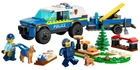 Zestaw klocków LEGO City Szkolenie psów policyjnych w terenie 197 elementów (60369) - obraz 2