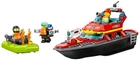Конструктор LEGO City Човен пожежної бригади 144 деталі (60373) - зображення 2
