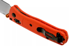 Нож складной Benchmade 533 Mini Bugout, оранжевая рукоять - изображение 5