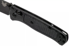 Нож складной Benchmade 535BK-2 Bugout, черная рукоять, черное лезвие - изображение 11