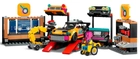 Zestaw klocków LEGO City Warsztat tuningowania samochodów 507 elementów (60389) - obraz 3