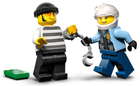 Zestaw klocków LEGO City Motocykl policyjny – pościg za samochodem 59 elementów (60392) - obraz 4