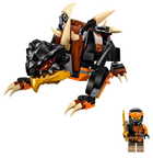 Zestaw klocków LEGO Ninjago Smok Ziemi Cole'a EVO 285 elementów (71782) - obraz 3