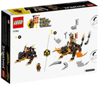 Zestaw klocków LEGO Ninjago Smok Ziemi Cole'a EVO 285 elementów (71782) - obraz 6
