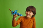 Zestaw klocków LEGO Ninjago Odrzutowiec ponaddźwiękowy Jay’a EVO 146 elementów (71784) - obraz 4