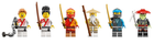 Zestaw klocków LEGO Ninjago Ninja Kreatywne pudełko z klockami 530 elementów (71787) - obraz 4