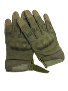 Військові тактичні рукавиці олива (L) - зображення 1