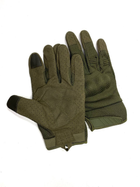 Військові тактичні рукавиці олива (XL) - зображення 3
