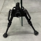 Сошки Harris Bipod S-BRM-MLOK, 152-229 мм, шарнирная база, подпружиненные ножки с резиновыми наконечниками - изображение 3