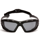 Тактичні окуляри балістичні Pyramex Highlander Plus Safety Goggles Сірі захисні для стрільби - зображення 2