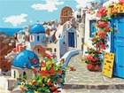 Картина по номерам Лето Санторини Brushme 30x40 см (tvo0006587)