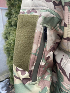 Тактична куртка Softshell армійська військова флісова куртка колір мультикам софтшел розмір 52 для ЗСУ 52-01 - зображення 8