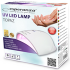 Лампа ESPERANZA UV LED Lamp EBN006 для полімеризації - зображення 4
