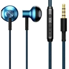 Наушники проводные Baseus Encok H19 с микрофоном Blue