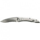 Нож Topex унiверсальний, лезо 80 мм, пружинний (98Z110) - изображение 1