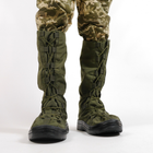 Гамаши Утепленные для Обуви Бахилы на Берцы Дождевые для Защиты Ног Олива L(42-45) - изображение 3