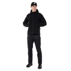 Куртка тактическая флисовая Zelart Tactical Scout 6004 размер 3XL (54-56) Black - изображение 3