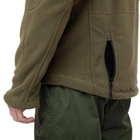 Куртка тактическая флисовая Zelart Tactical Scout 6004 размер XL (50-52) Olive - изображение 7