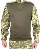 Лонгслив, тактическая футболка с длинным рукавом CoolMAX GERC G.1 р.48 (LSX-GRC-G.1-48) - изображение 3