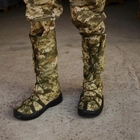Тактические Бахилы водонепроницаемые, Военные гамаши на обувь для Защиты от Дождя Пиксель M(39-41) - изображение 1